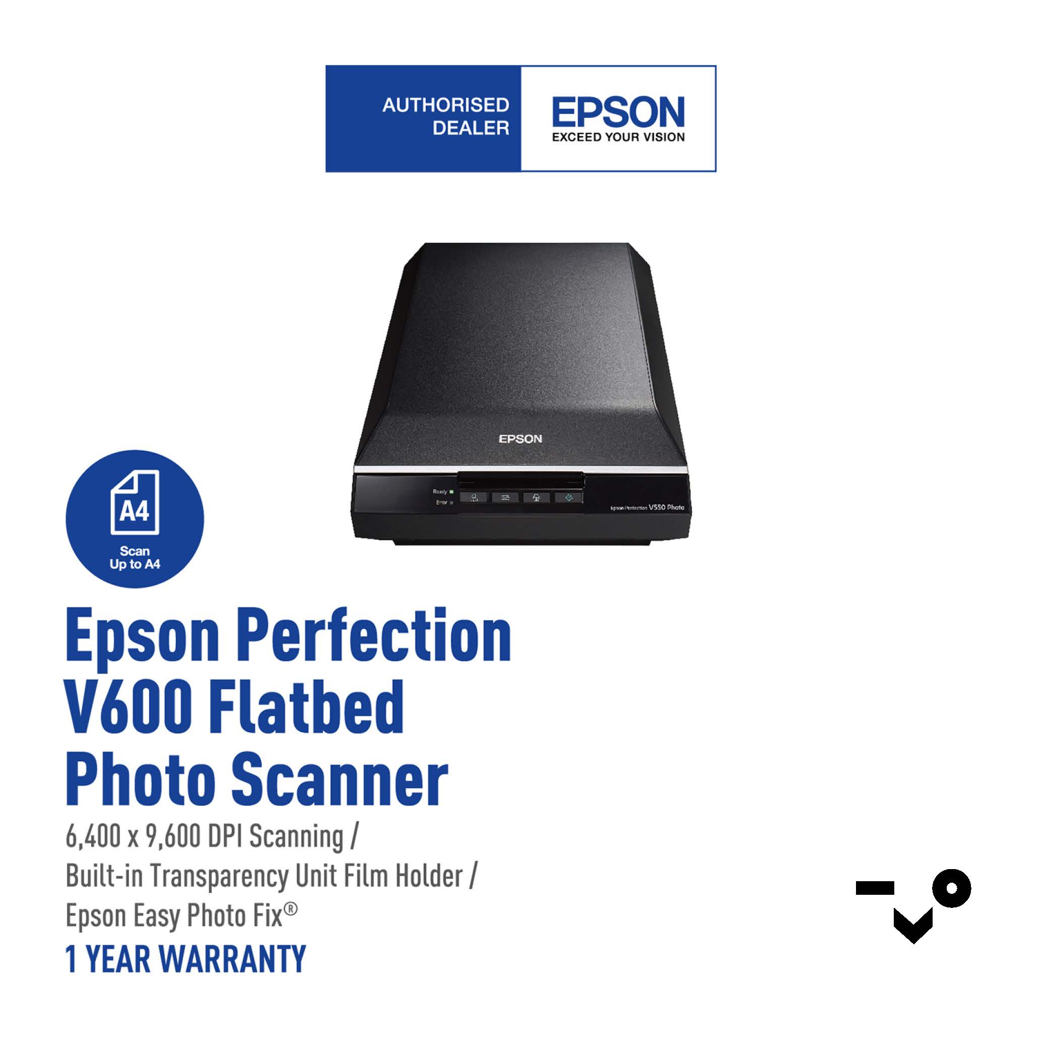 EPSON PERFECTION V600 HOME PHOTO SCANNER
